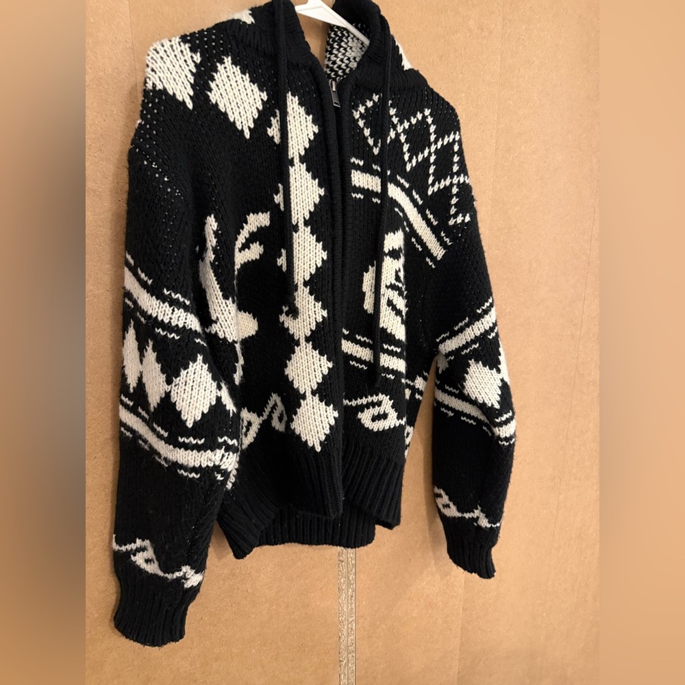 Open Yy zip up thick zip up sweater